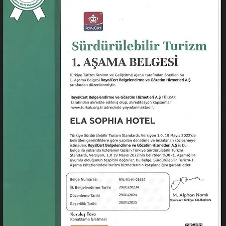 Elasophia Ξενοδοχείο Κωνσταντινούπολη